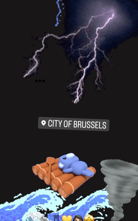 Edzoc mon radeau économique pour quitter Bruxelles n'est pas à quai (y'a pas de quai pour les radeaux).